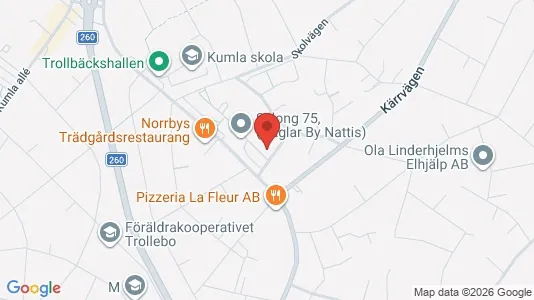 Apartments for rent i Tyresö - kort over placeringen
