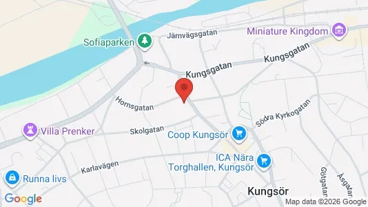 Apartments for rent i Kungsör - kort over placeringen