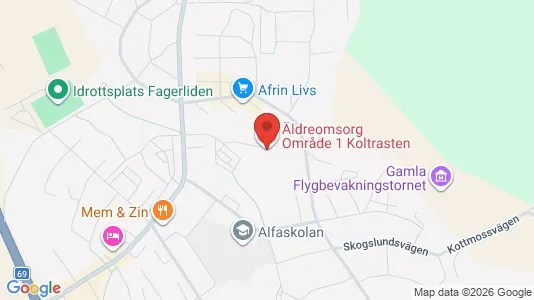 Apartments for rent i Fagersta - kort over placeringen