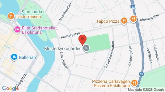 Apartments for rent i Eskilstuna - kort over placeringen