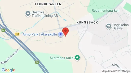 Apartments for rent i Gävle - kort over placeringen