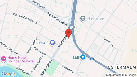 Apartments for rent i Eskilstuna - kort over placeringen