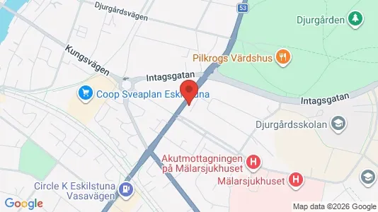 Apartments for rent i Eskilstuna - kort over placeringen