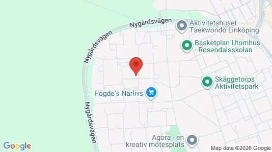 Apartments for rent i Linköping - kort over placeringen