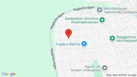 Apartments for rent i Linköping - kort over placeringen
