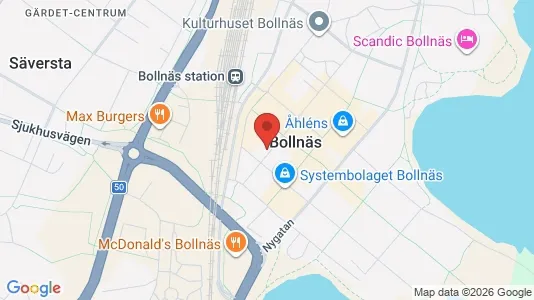 Apartments for rent i Bollnäs - kort over placeringen