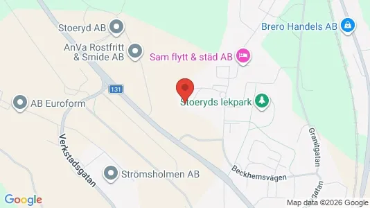 Apartments for rent i Tranås - kort over placeringen