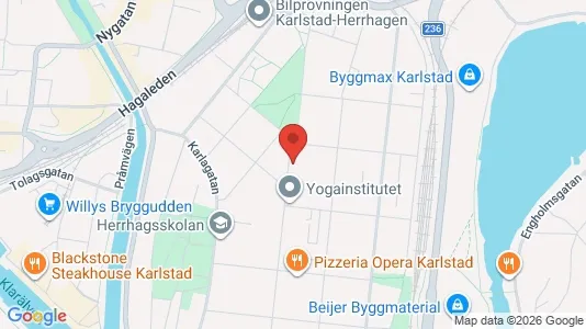 Apartments for rent i Karlstad - kort over placeringen