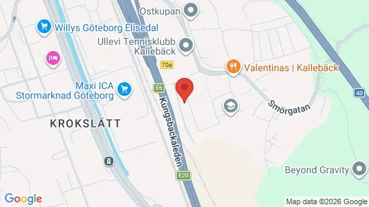Apartments for rent i Örgryte-Härlanda - kort over placeringen