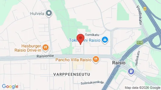 Apartments for rent in Raisio - Photo from Google Street View