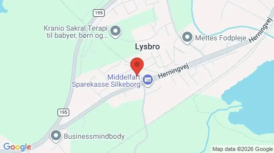 Apartments for rent i Silkeborg - kort over placeringen