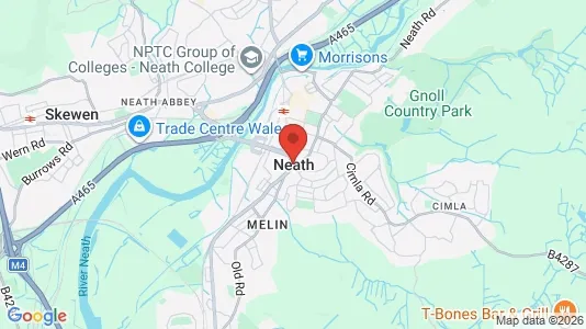 Houses for rent i Neath - West Glamorgan - kort over placeringen