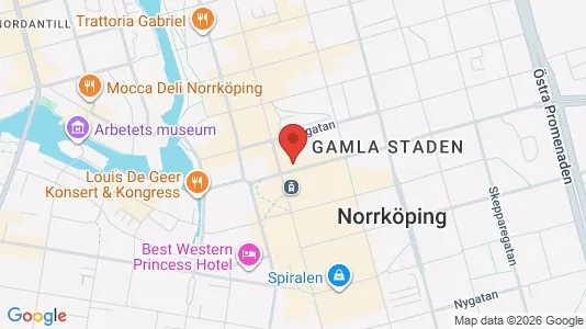Apartments for rent i Norrköping - kort over placeringen