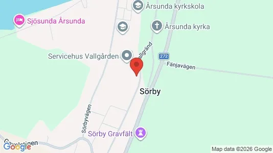 Apartments for rent i Sandviken - kort over placeringen