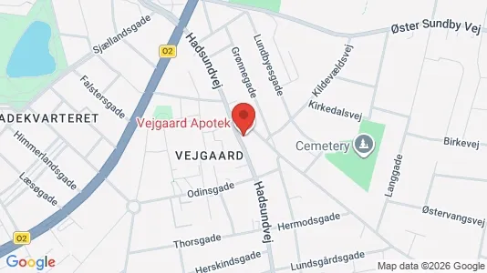 Apartments for rent i Aalborg Center - kort over placeringen