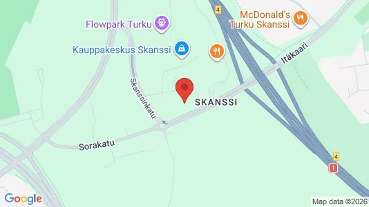 Apartments for rent i Turku - kort over placeringen