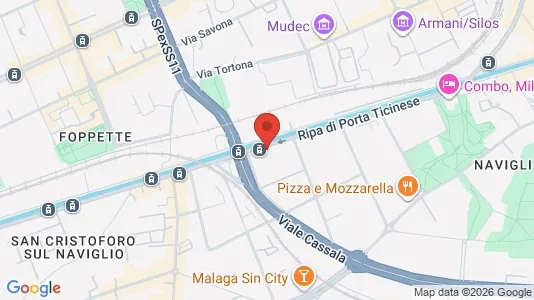 Apartments for rent i Milano Zona 6 - Barona, Lorenteggio - kort over placeringen