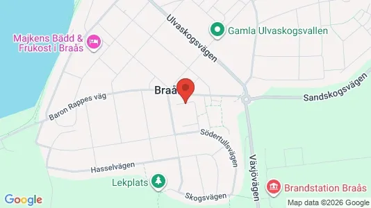 Apartments for rent i Växjö - kort over placeringen