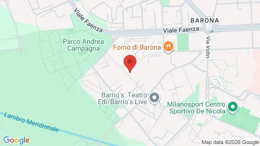 Apartments for rent i Milano Zona 5 - Vigentino, Chiaravalle, Gratosoglio - kort over placeringen