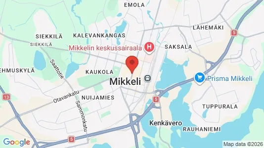 Houses for rent in Mikkeli - Photo from Google Street View