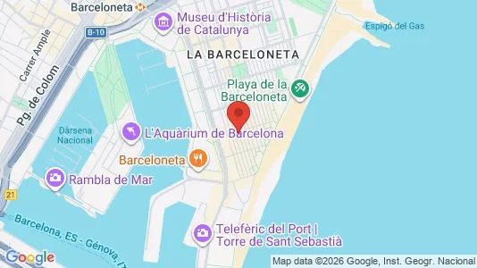 Apartments for rent in Barcelona Ciutat Vella - Photo from Google Street View
