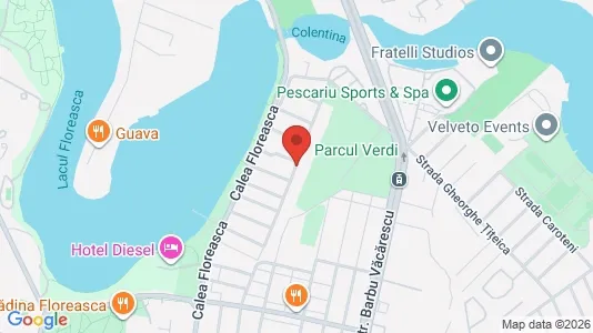 Apartments for rent i Bucharest - Sectorul 2 - kort over placeringen