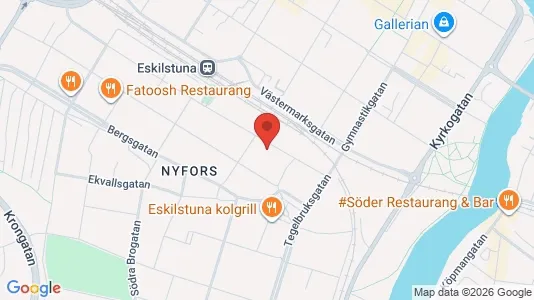 Apartments for rent i Eskilstuna - kort over placeringen
