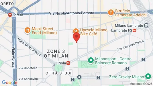 Rooms for rent i Milano Zona 3 - Porta Venezia, Città Studi, Lambrate - kort over placeringen