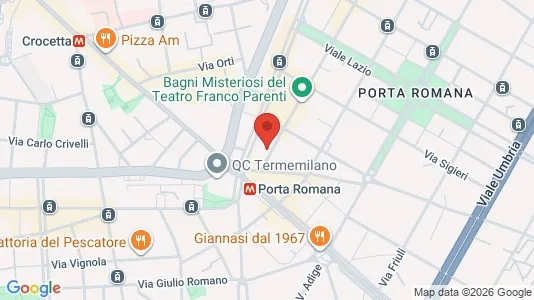 Rooms for rent i Milano Zona 4 - Vittoria, Forlanini - kort over placeringen