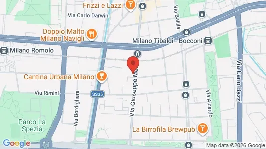 Rooms for rent i Milano Zona 5 - Vigentino, Chiaravalle, Gratosoglio - kort over placeringen
