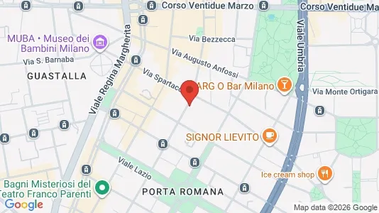 Apartments for rent i Milano Zona 4 - Vittoria, Forlanini - kort over placeringen