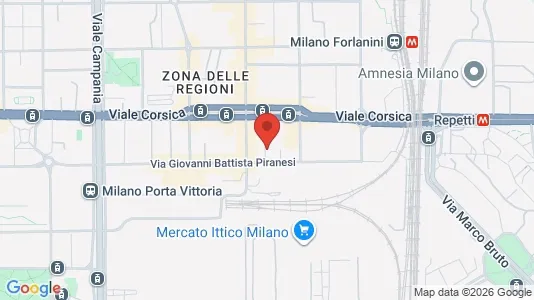 Apartments for rent i Milano Zona 4 - Vittoria, Forlanini - kort over placeringen