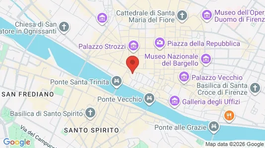 Apartments for rent i Florence - kort over placeringen