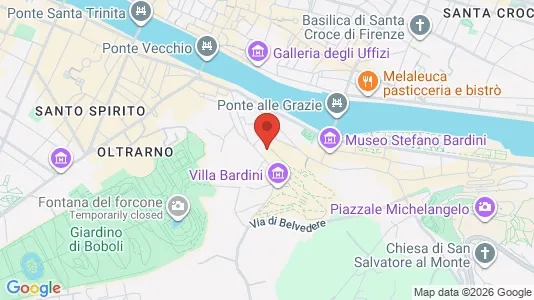 Apartments for rent i Florence - kort over placeringen