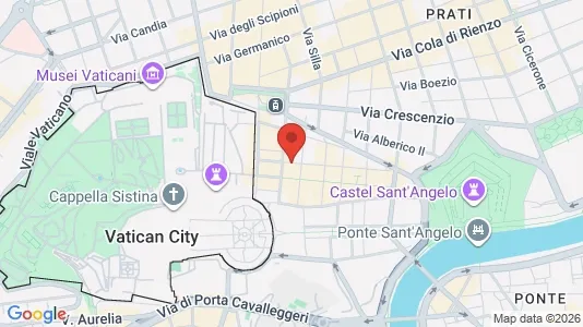 Apartments for rent i Roma Municipio I – Centro Storico - kort over placeringen