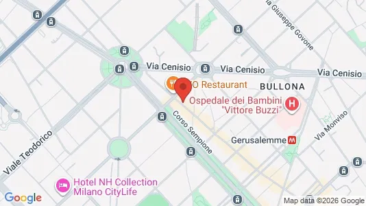 Apartments for rent i Milano Zona 1 - Centro storico - kort over placeringen