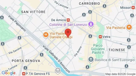 Apartments for rent i Milano Zona 1 - Centro storico - kort over placeringen
