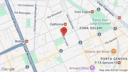Apartments for rent i Milano Zona 6 - Barona, Lorenteggio - kort over placeringen