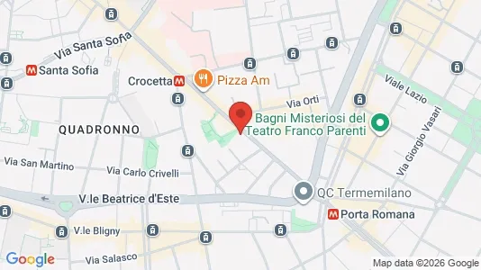 Rooms for rent i Milano Zona 1 - Centro storico - kort over placeringen