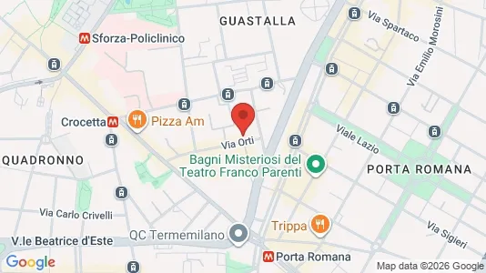Rooms for rent i Milano Zona 1 - Centro storico - kort over placeringen