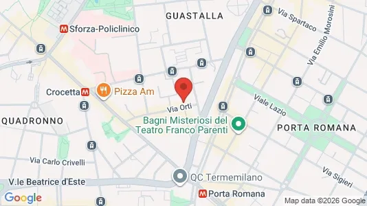 Rooms for rent i Milano Zona 1 - Centro storico - kort over placeringen