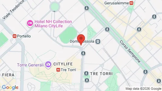 Rooms for rent i Milano Zona 1 - Centro storico - kort over placeringen