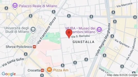 Apartments for rent i Milano Zona 1 - Centro storico - kort over placeringen