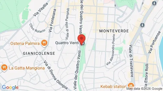 Apartments for rent i Roma Municipio XII – Monte Verde - kort over placeringen