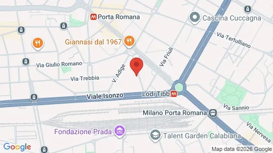 Apartments for rent i Milano Zona 4 - Vittoria, Forlanini - kort over placeringen