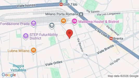 Apartments for rent i Milano Zona 5 - Vigentino, Chiaravalle, Gratosoglio - kort over placeringen