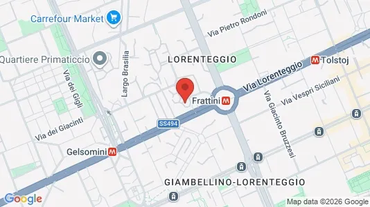 Rooms for rent i Milano Zona 6 - Barona, Lorenteggio - kort over placeringen