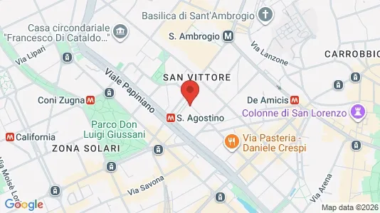 Apartments for rent i Milano Zona 1 - Centro storico - kort over placeringen