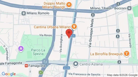 Apartments for rent i Milano Zona 5 - Vigentino, Chiaravalle, Gratosoglio - kort over placeringen