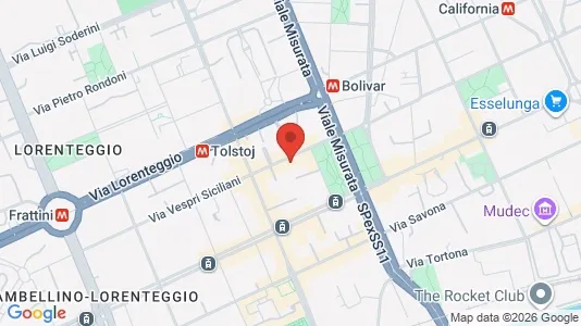 Apartments for rent i Milano Zona 6 - Barona, Lorenteggio - kort over placeringen